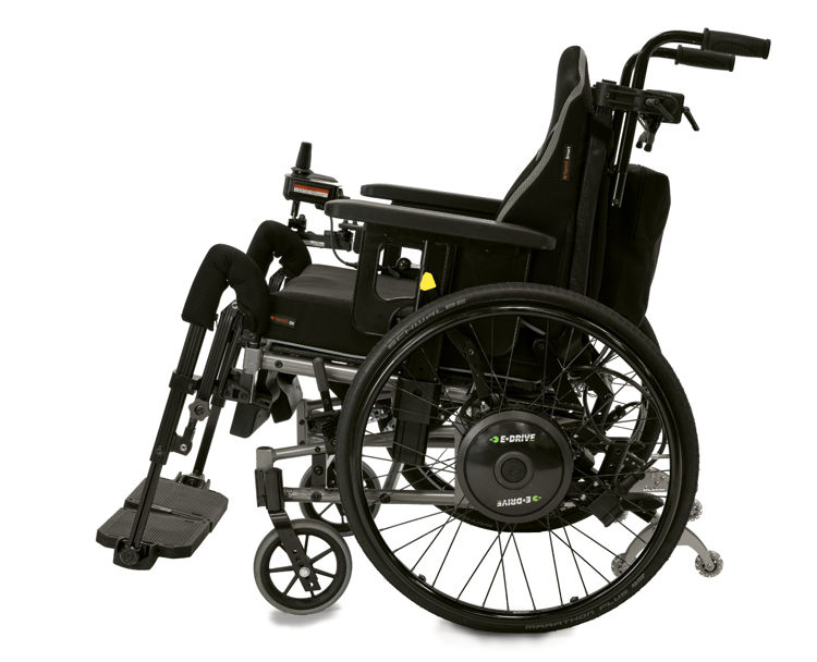 Mynd Decon E-drive Plus hjálparmótor með stýripinna