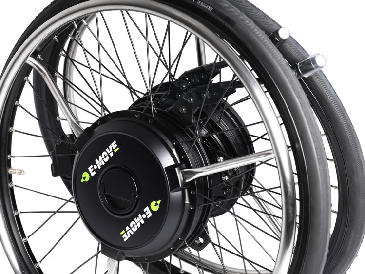 Mynd Decon E-move 24' hjálparmótor fyrir hjólastól