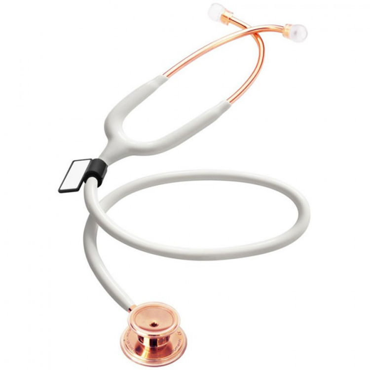 Mynd Stethoscope MD ONE Rose Gold Hvítt 