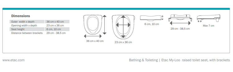 Mynd Salernishækkun My-Loo  laus 6 cm 