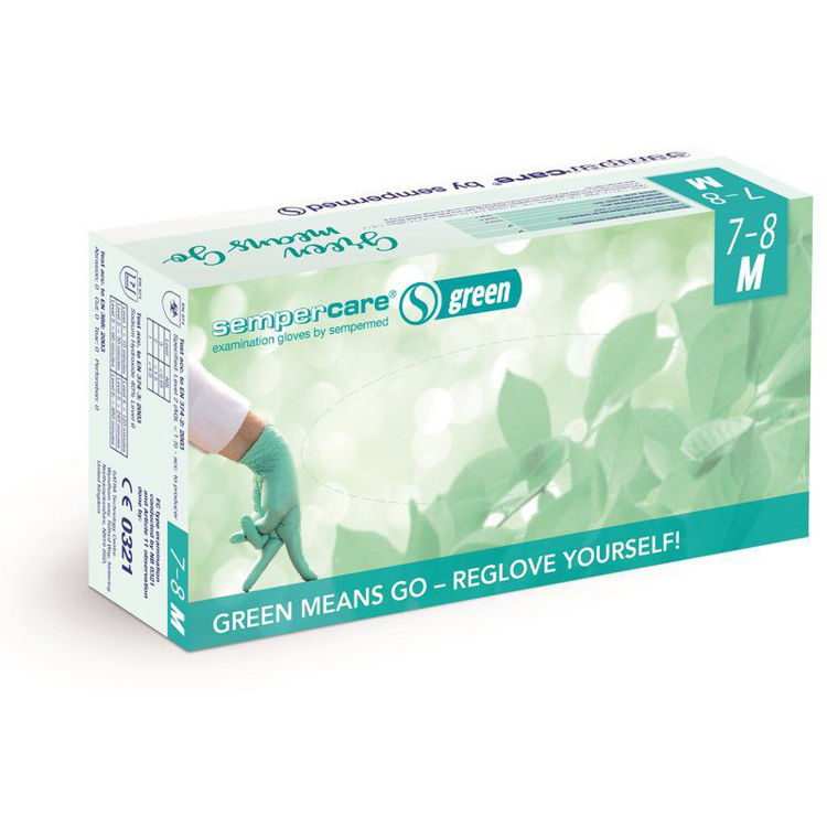 Mynd Hanskar Nitril Green XS-XL