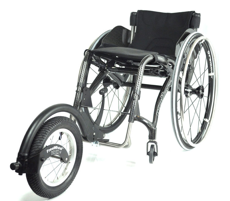Mynd Panthera hjól Freewheel framan á hjólastól