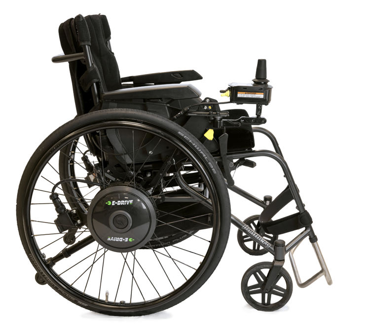 Mynd Decon E-drive Plus hjálparmótor með stýripinna