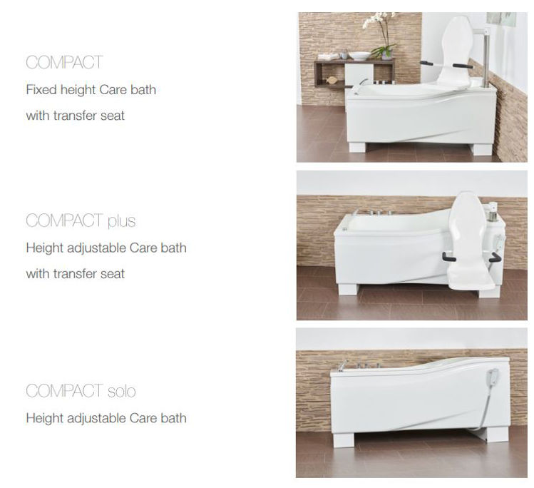 Mynd COMPACT baðkar Solo eða Plus