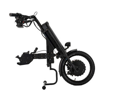 Show details for Decon Infinity handhjól á hjólastól með grófum dekkjum Mynd Decon Infinity handhjól á hjólastól með grófum dekkjum