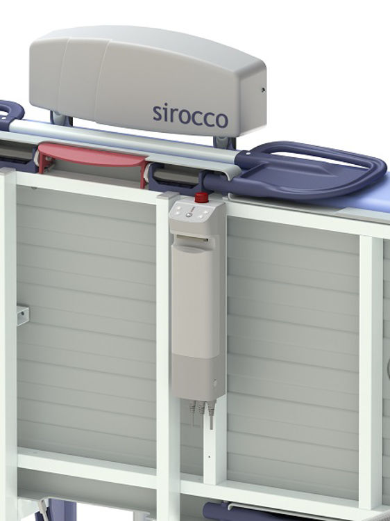 Mynd Lopital Bað og skiptibekkur Sirocco Deluxe