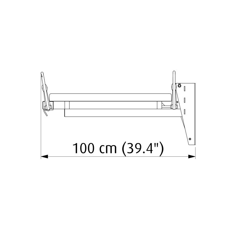 Mynd Lopital Skiptibekkur Vienna í fastri hæð