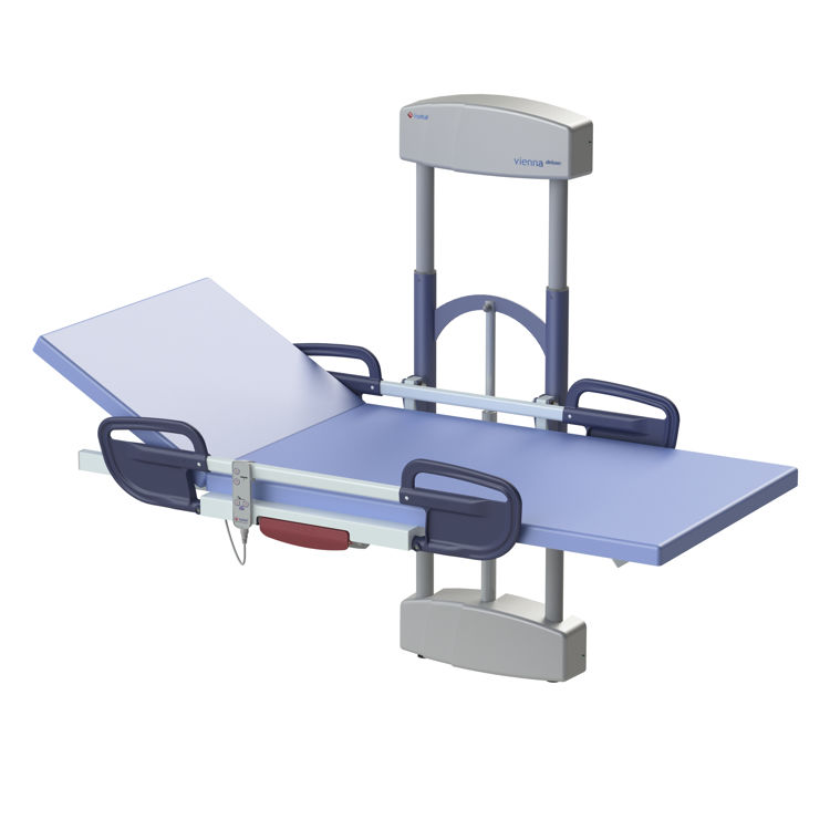 Mynd Lopital skiptibekkur Vienna veggfestur rafknúinn  